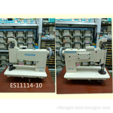90% NEW TREASURE BRAND ES1114-10 SINGLE NEEDLE HANDLE OPERATION EMBROIDRY MACHINE